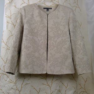 Linda AllardEllen Tracy Jacket Cream Color Size 12